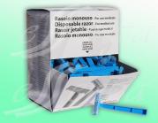 Rasoio monouso monolama cf 100 pz uso medico ed estetico