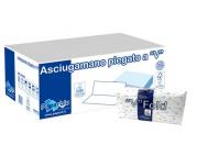 Carta Asciugamani 3150 pz piegati a "V" per dispenser bagno a parete